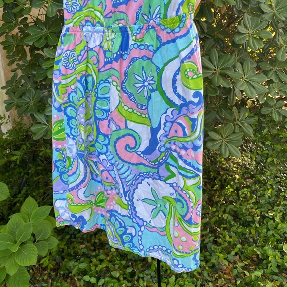 Lilly Pulitzer Colorful Paisley Women's Dress - Picture 6 of 8